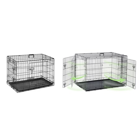 Klatka dla psów + legowisko 77x54x60cm Pethaus 620000-606000