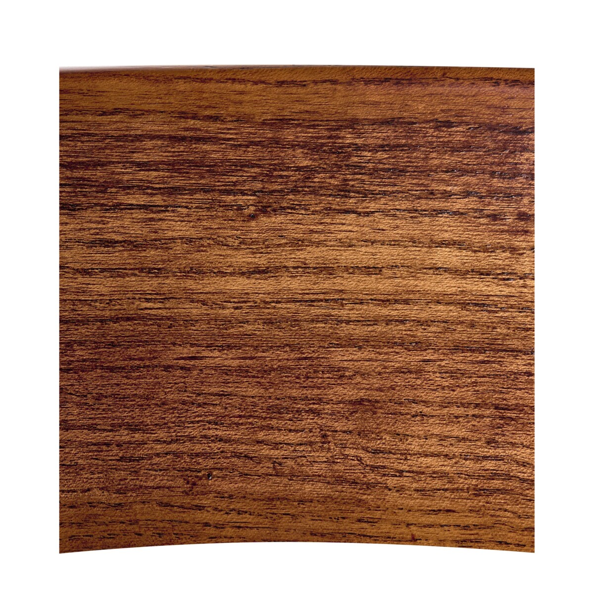 Zestaw 2 krzeseł do jadalni OAKDALE Drewno Ciemny brąz/ beżowy