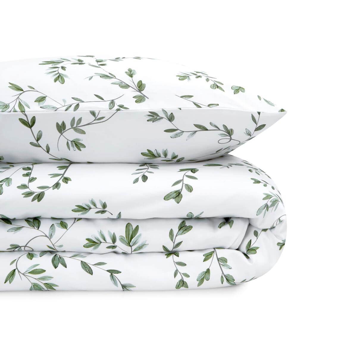 Pościel Listkowie 240/220 + 2 x 50/60 cm