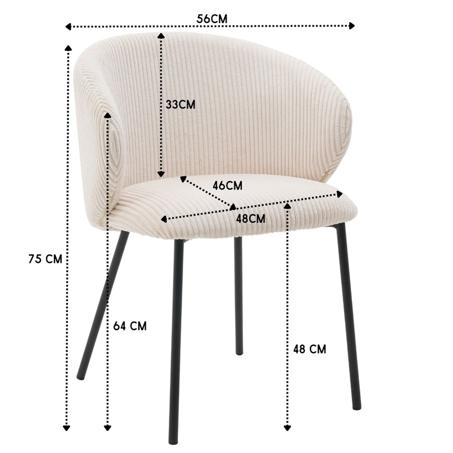 Krzesło AVIO beżowe