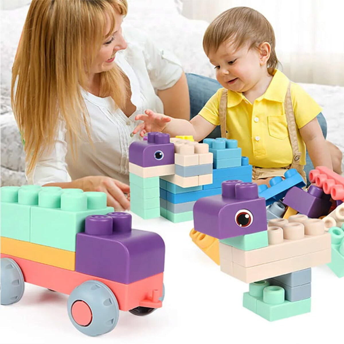 SOFT blocks - miękkie klocki konstrukcyjne 20 elementów