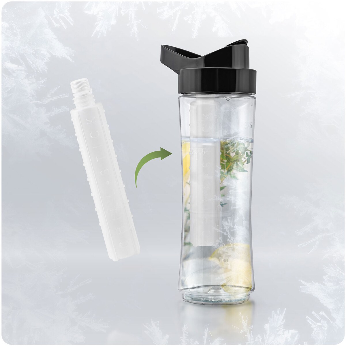 Blender ręczny Berdsen BD-754 1500W akcesoria + butelka 375400-375500