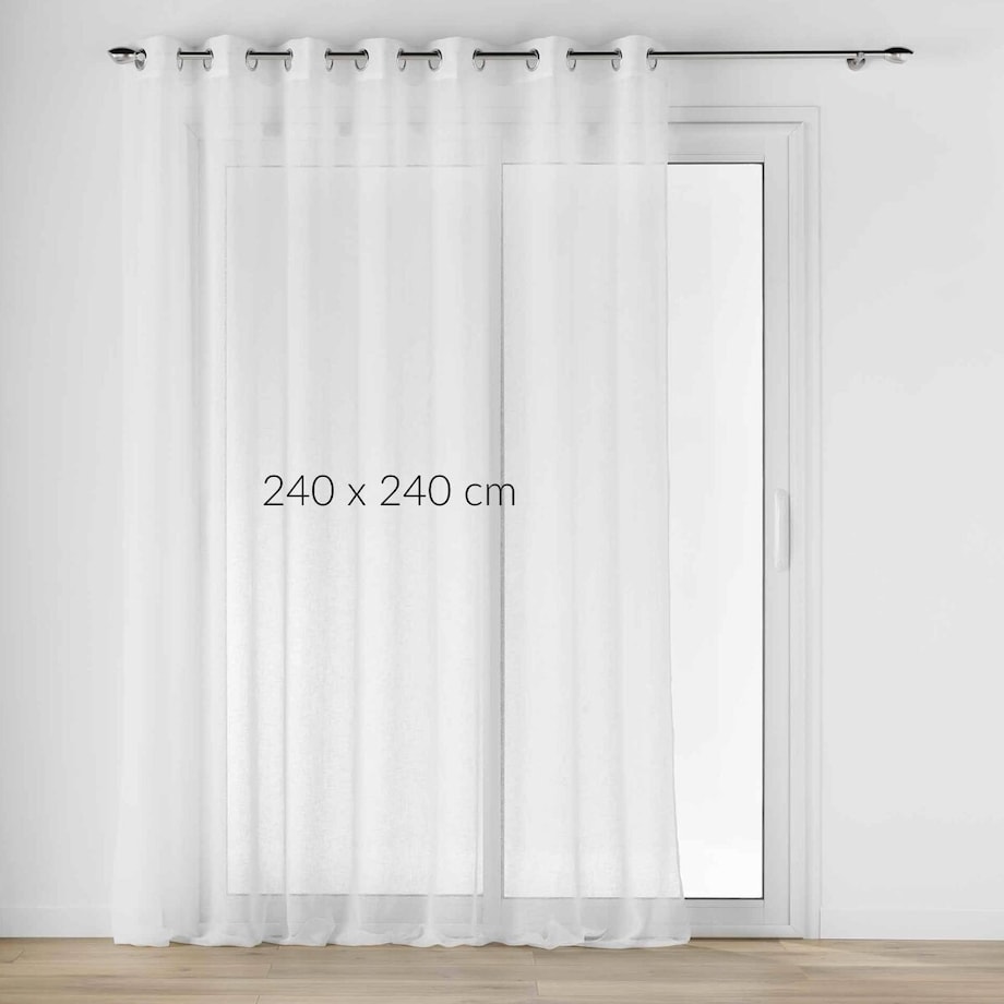 Firana na przelotkach, CARLIN, 240 x 240 cm