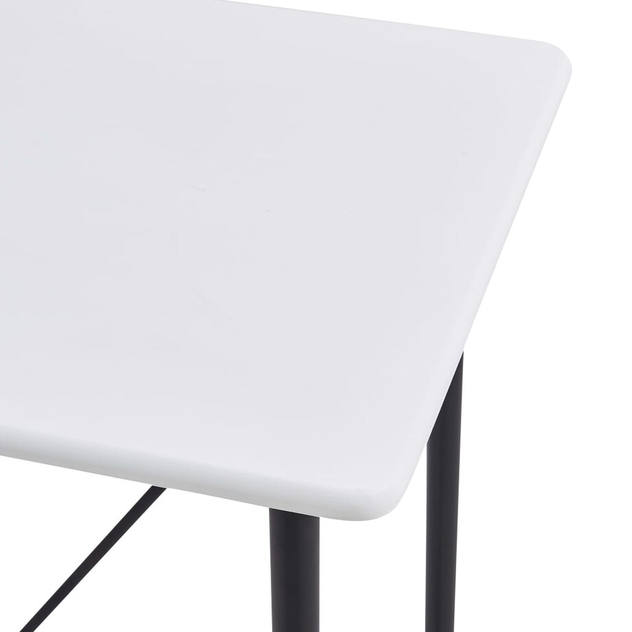 vidaXL Stolik barowy, biały, 120 x 60 x 110 cm, MDF