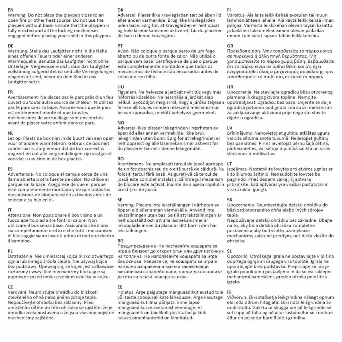 vidaXL Kojec dla dziecka z materacem, jasnoszary, lniana tkanina