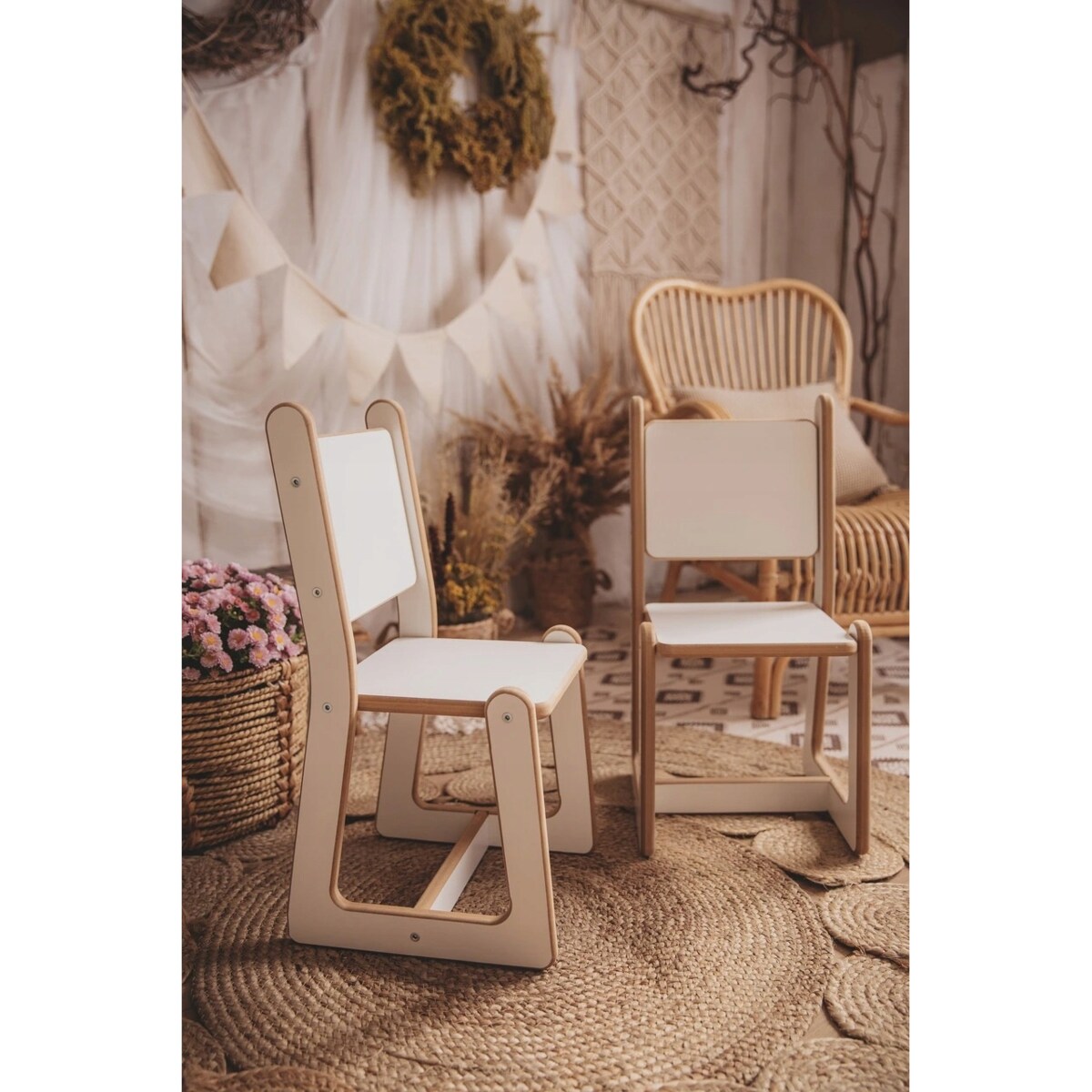 Zestaw Stolik i krzesełka dla dzieci dziecięce do pokoju dziecięcego PL CE