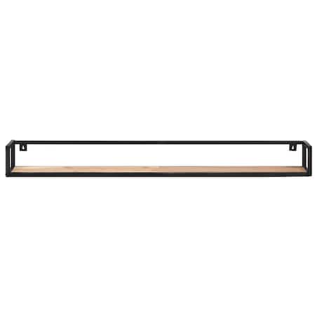 vidaXL Półki ścienne, 2 szt., 160 cm, lite drewno akacjowe
