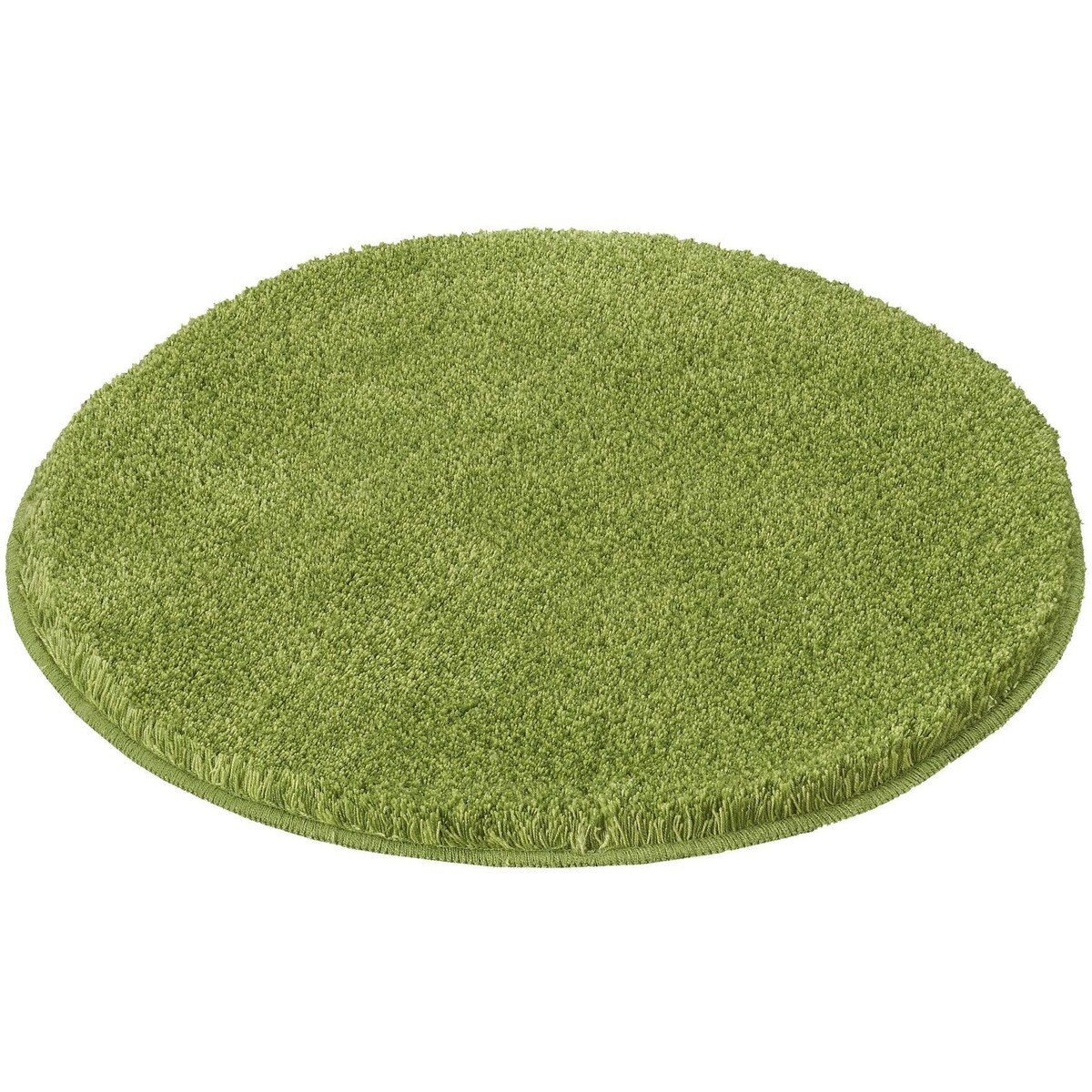 Kleine Wolke Relax Dywanik łazienkowy zielony 100 cm okrągły