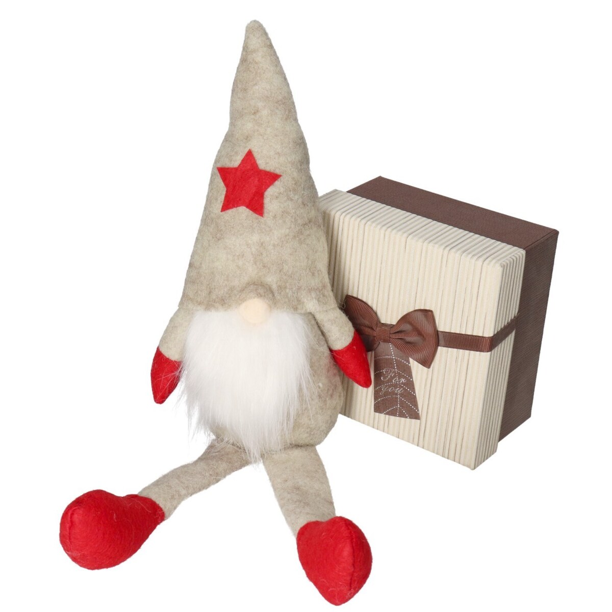 Skrzat Krasnal Świąteczny Prezent Na Święta Duży
