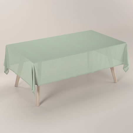 Obrus prostokątny 130 x 210 cm eukaliptusowo zielony