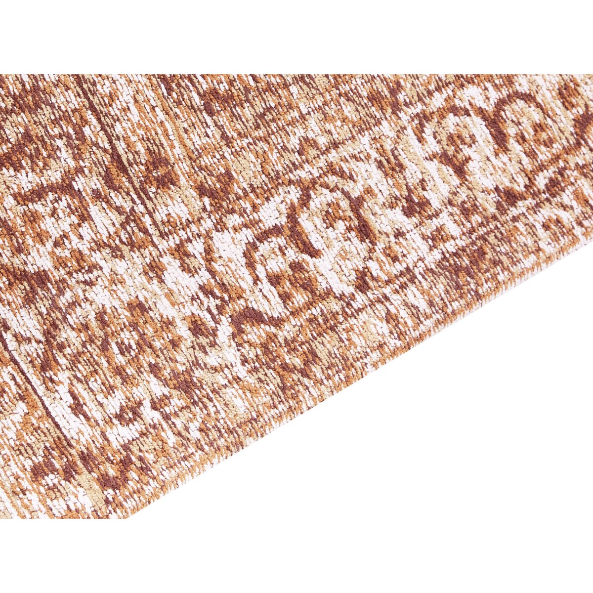 Dywan bawełniany 160 x 230 cm pomarańczowy HAYAT