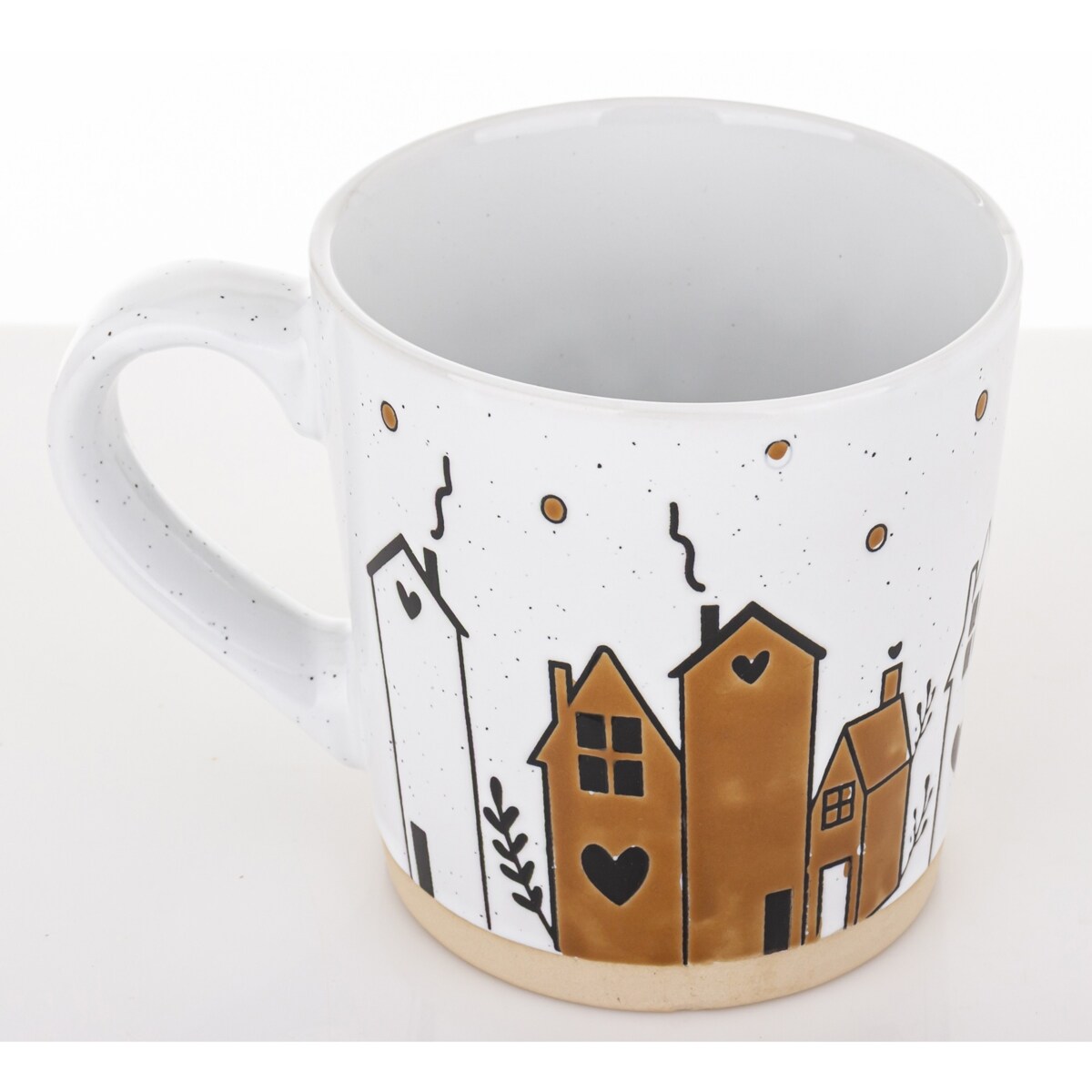 Kubek kamionkowy w pudełku 460 ml CITTA 10,5x14x10 cm