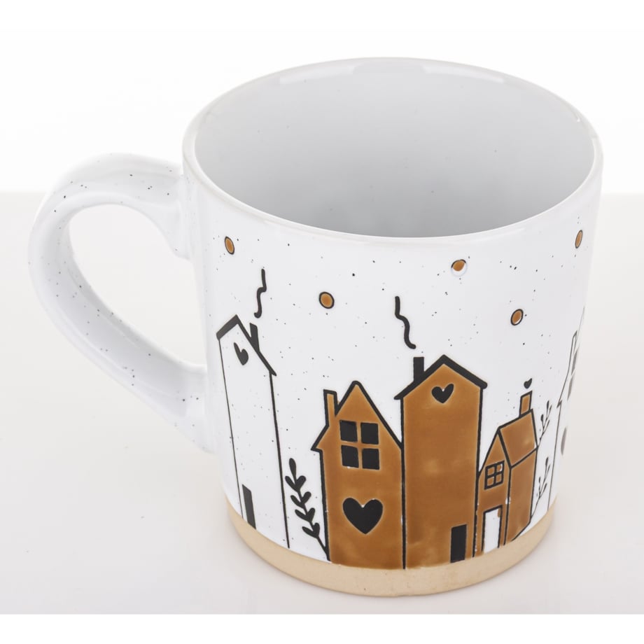 Kubek kamionkowy w pudełku 460 ml CITTA 10,5x14x10 cm