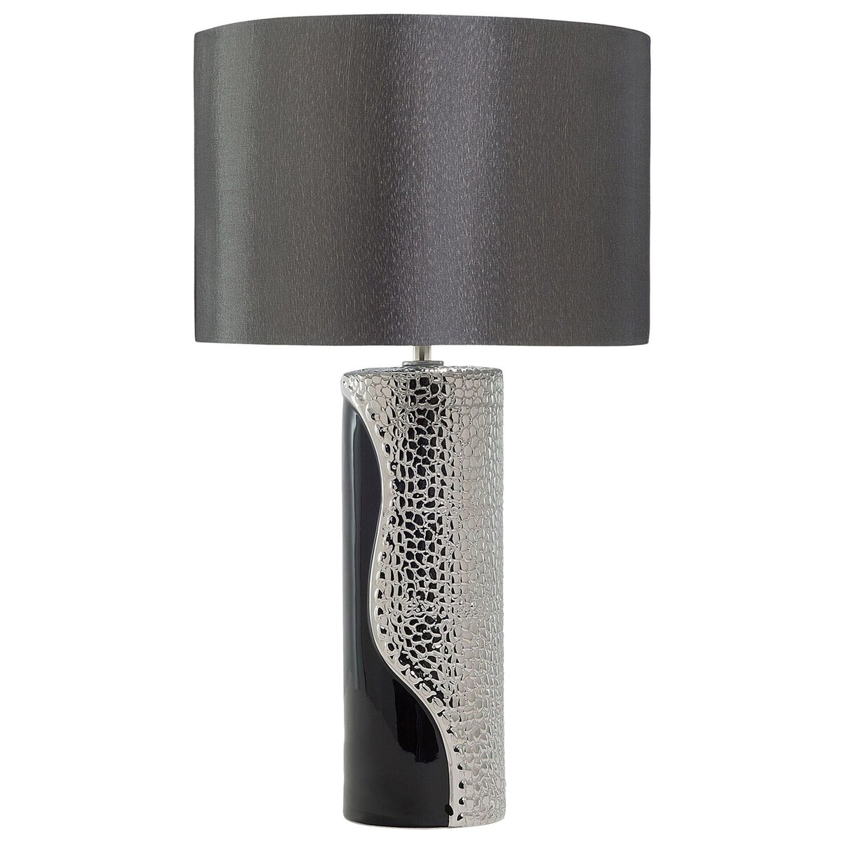 Lampa stołowa AIKEN Porcelana Czarny