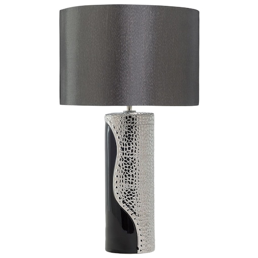 Lampa stołowa AIKEN Porcelana Czarny