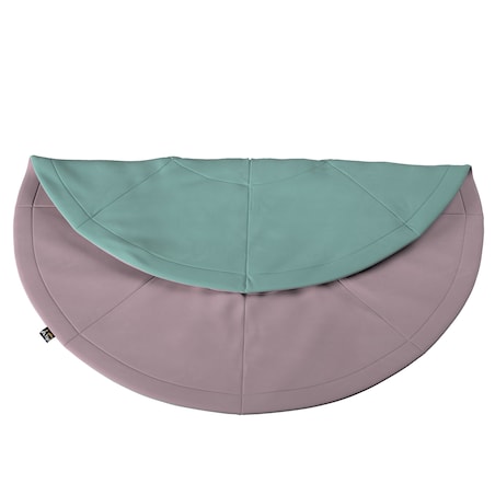 Mata okrągła, zgaszony róż, 130cm, Posh Velvet