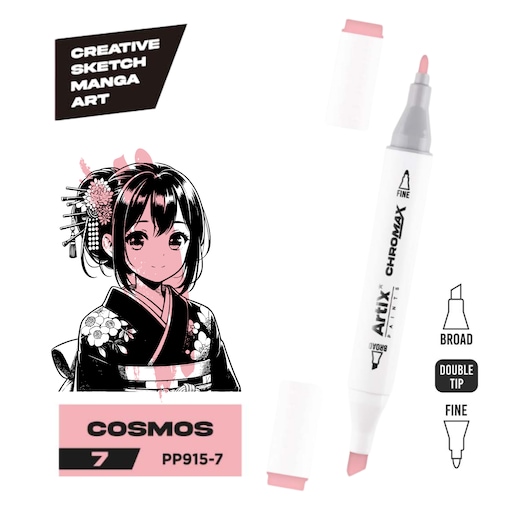 dwustronny marker kreatywny artix pp915-7 cosmos