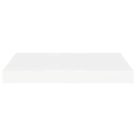 vidaXL Półki ścienne, 2 szt., białe, 40x23x3,8 cm, MDF