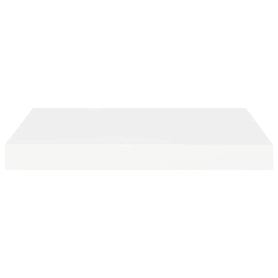 vidaXL Półki ścienne, 2 szt., białe, 40x23x3,8 cm, MDF