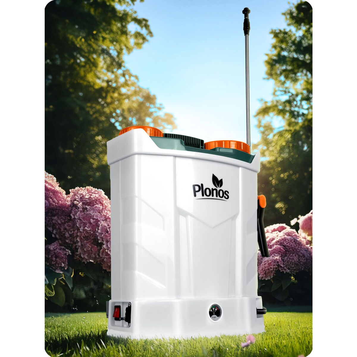 Opryskiwacz akumulatorowy Plonos PL-602 plecakowy elektryczny 16L 460200