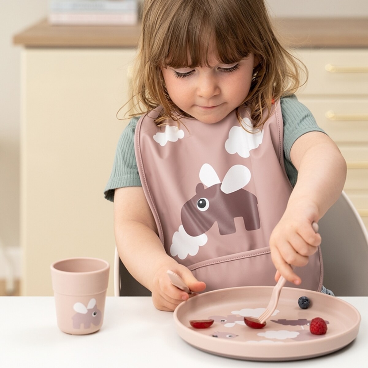 Done by Deer Talerzyk dla Dziecka Foodie Clouds Powder