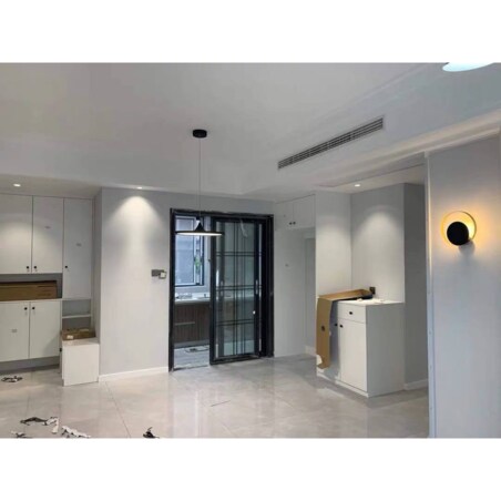 LAMPA wisząca DISC CHUA-16W-NW Abigali okrągła OPRAWA dysk LED 16W 4000K zwis czarny