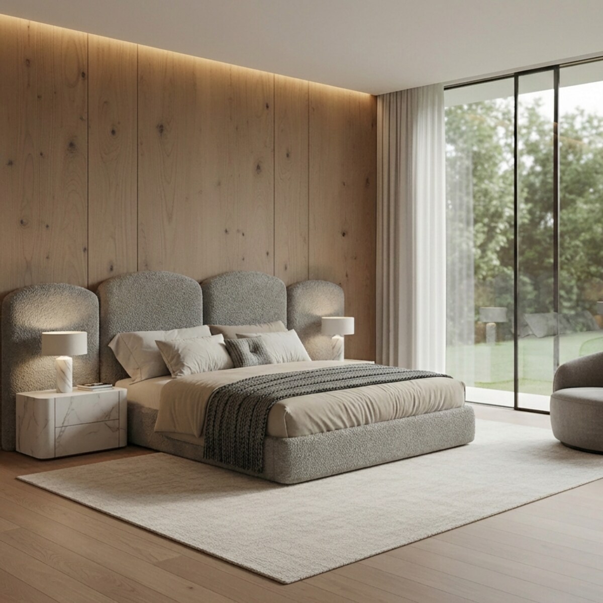 Łóżko Tapicerowane Ravello 140X200 Stelaż Pojemnik Na Pościel Loop 17