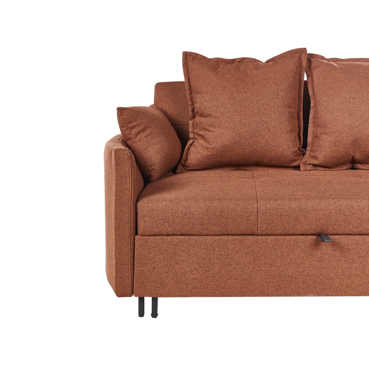 Sofa rozkładana HOVIN Złoty brąz