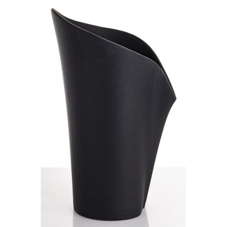 Wazon porcelanowy 33x19x19 cm LARRY czarny