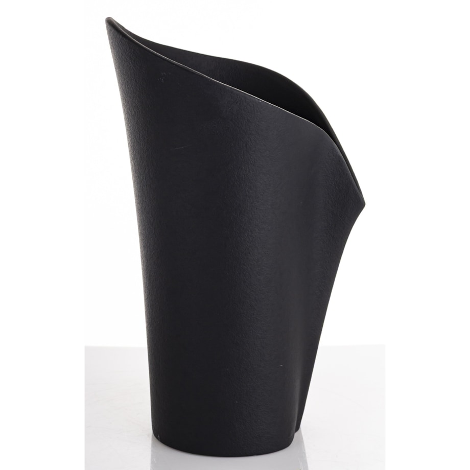 Wazon porcelanowy 33x19x19 cm LARRY czarny