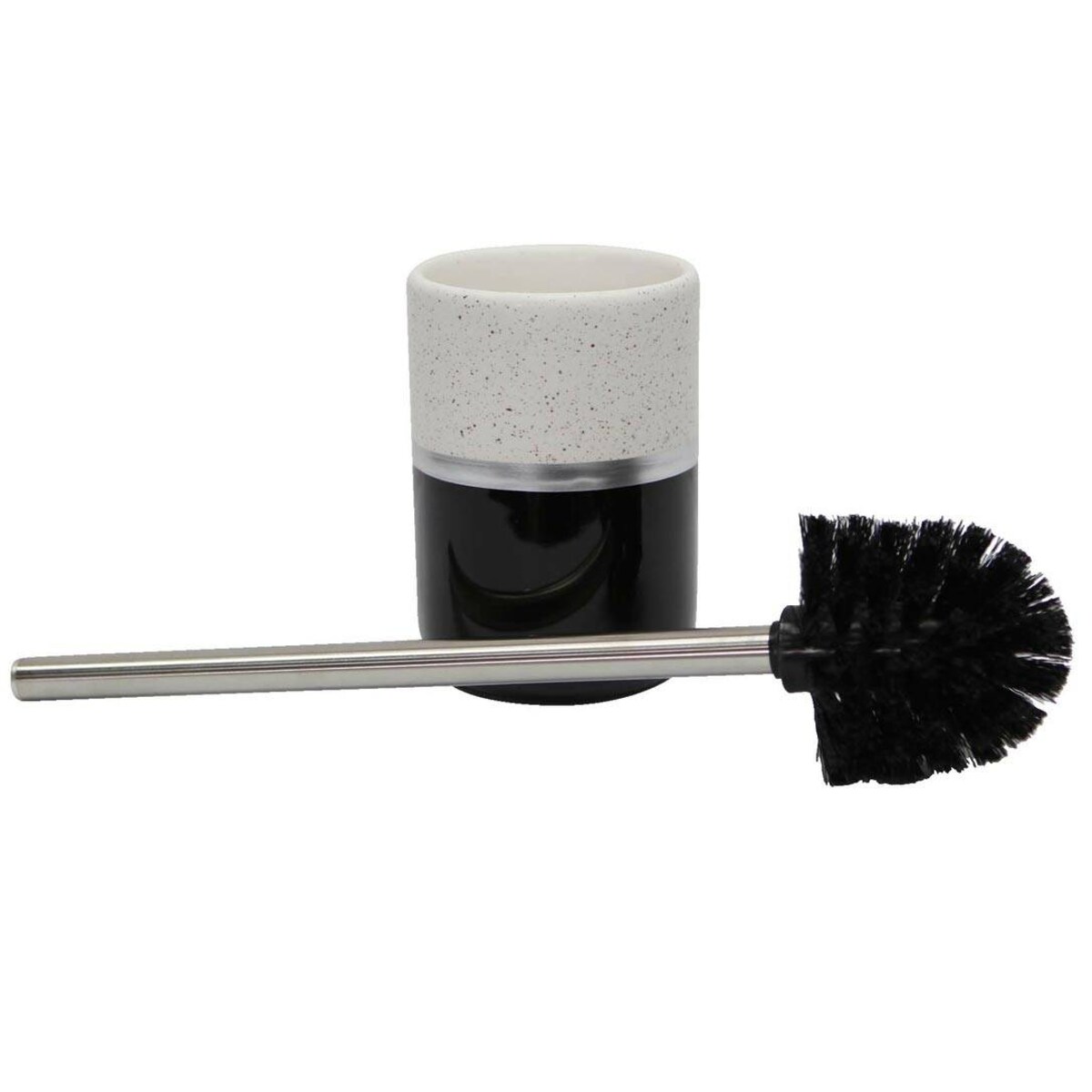 Szczotka do WC z ceramicznym pojemnikiem, 9,5 x 38 cm