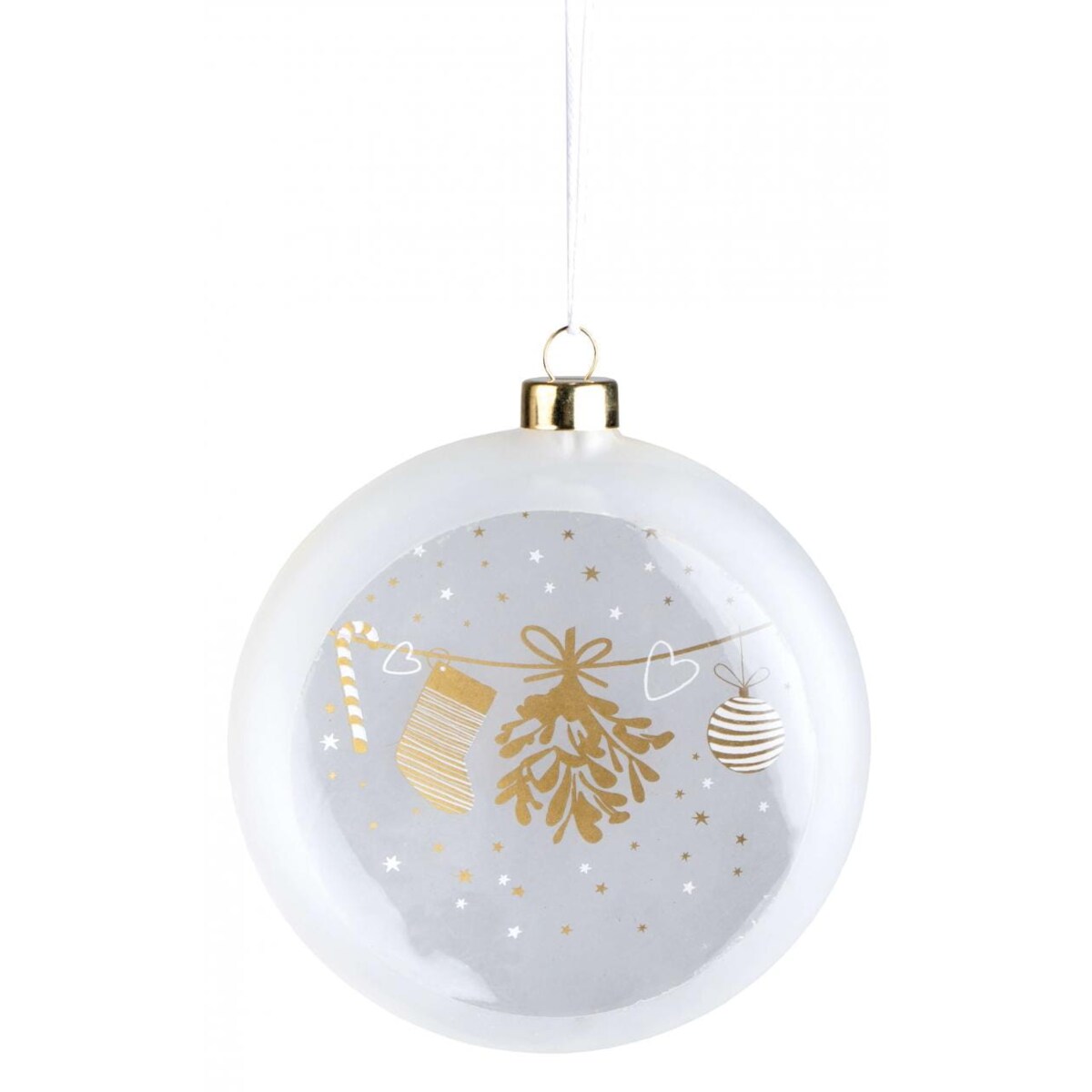 Home And You Ozdoby Choinkowe Szklana bombka, ozdoby choinkowe 10 cm | home&you