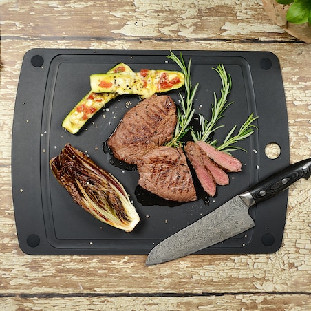 Deska do krojenia 44 cm GOURMET GRIPPER / Jade