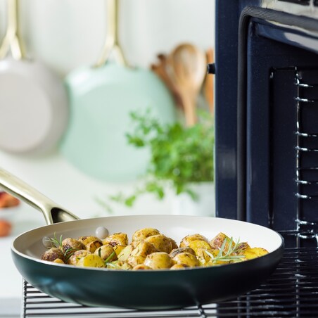 Patelnie ceramiczne SHADES Natural 20cm + 24cm + 28cm