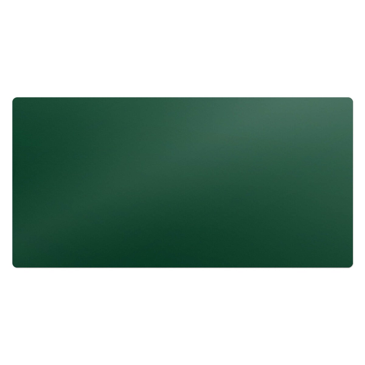Zielona mata na biurko Kolor Ciemnozielony, 90x45 cm