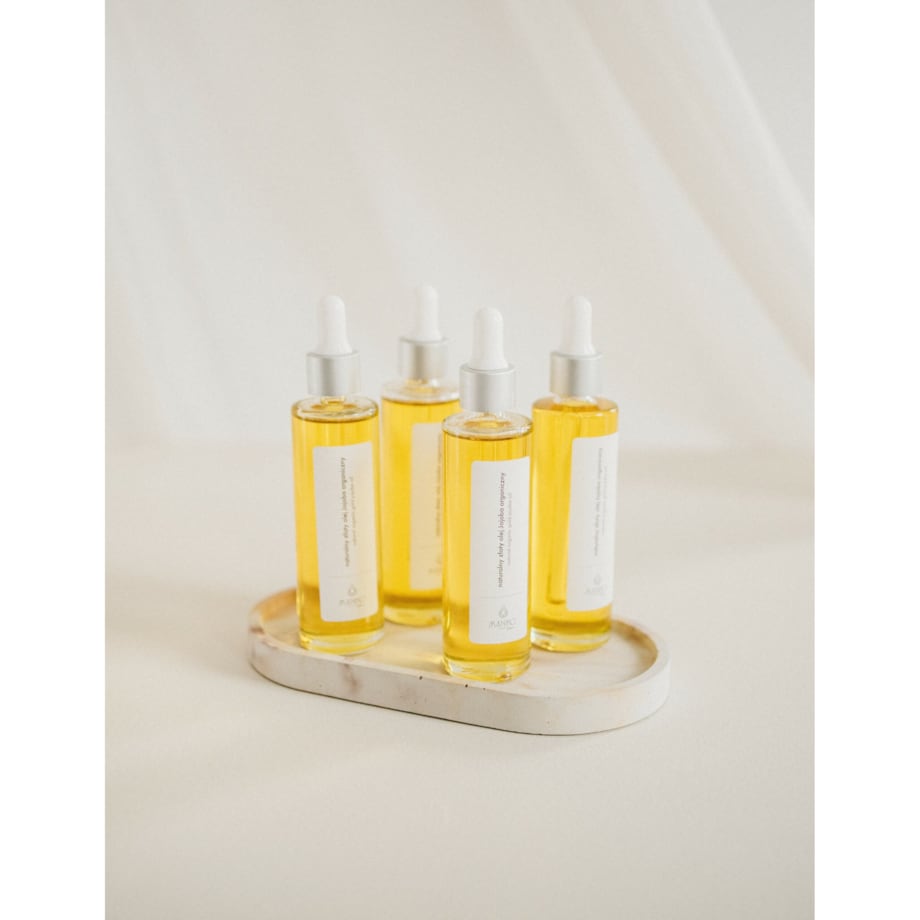 Naturalny złoty olej Jojoba organiczny