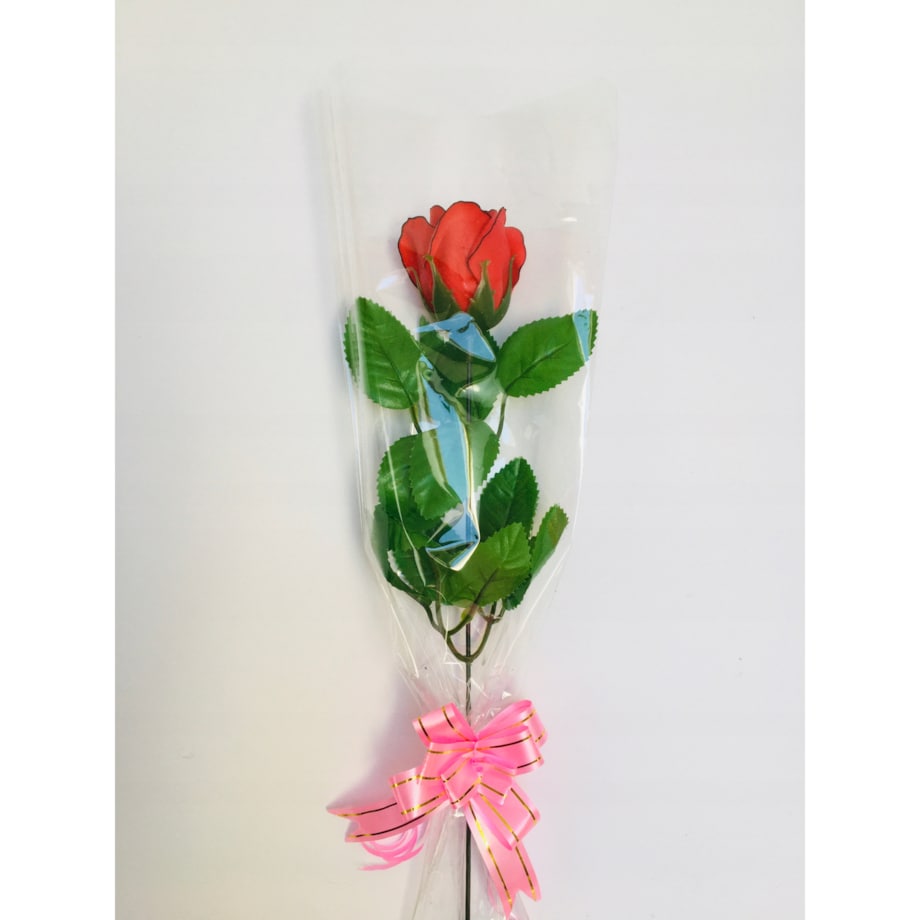 DZIEŃ MAMY róża mydlana kwiaty na prezent bukiet urodziny święto czerwona