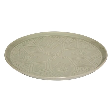 Komplet 6 talerzy obiadowych Sienna zielony 27 cm