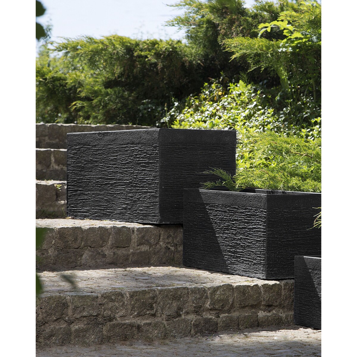 Donica MYRA 80 cm Czarny