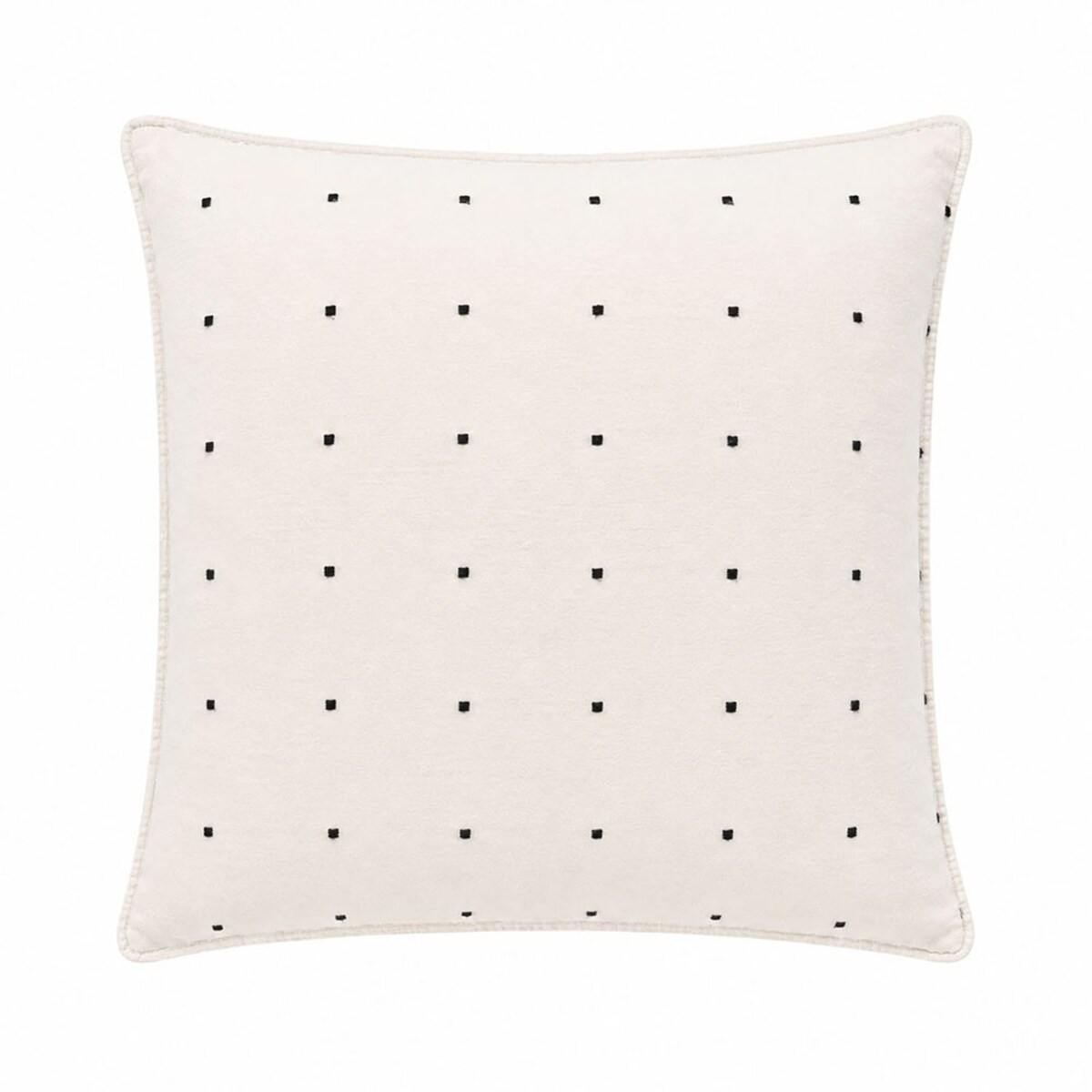 Komplet 2x Poszewka na poduszkę 40x40 Point Standard, w kropki, kremowa, Darymex