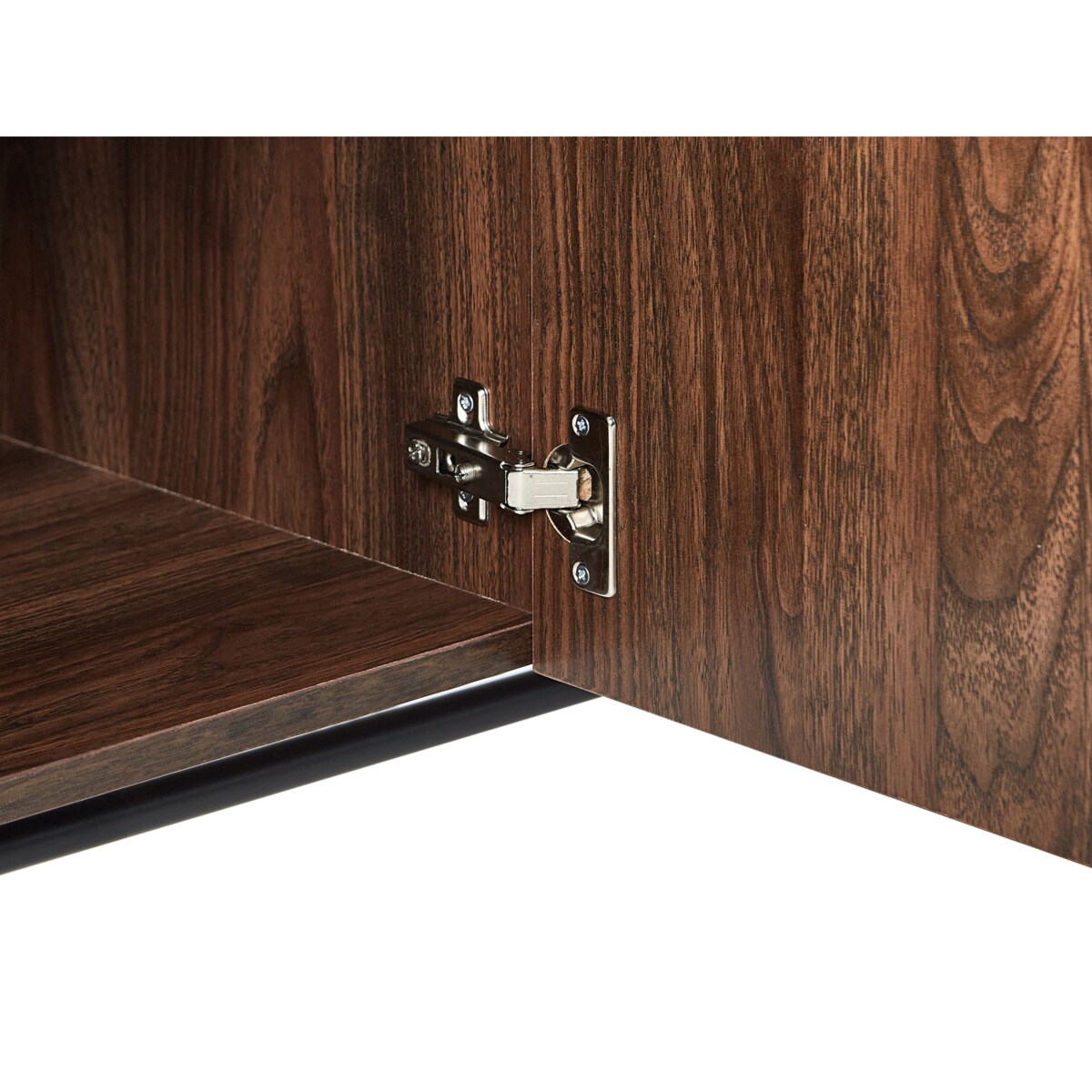 Szafka RTV LISMORE Ciemnobrązowy