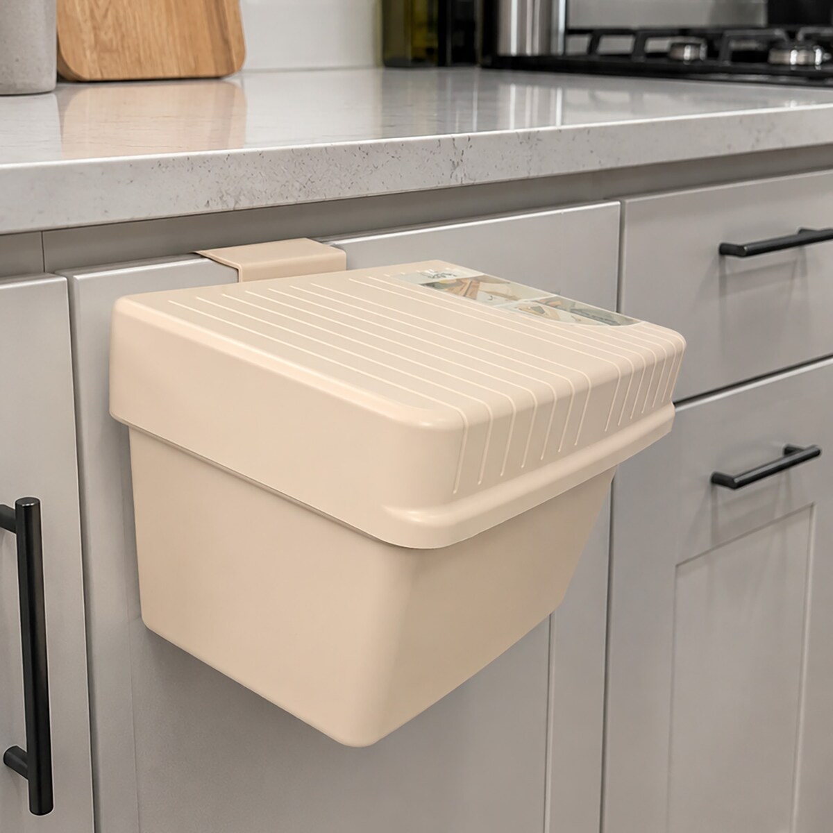 POJEMNIK PLASTIKOWY Z UCHWYTEM UNIBOX Z POKRYWKĄ NA AKCESORIA OBIERKI