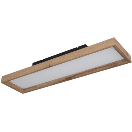 Natynkowa lampa Cinderella 41595D6 LED 18W do holu drewno