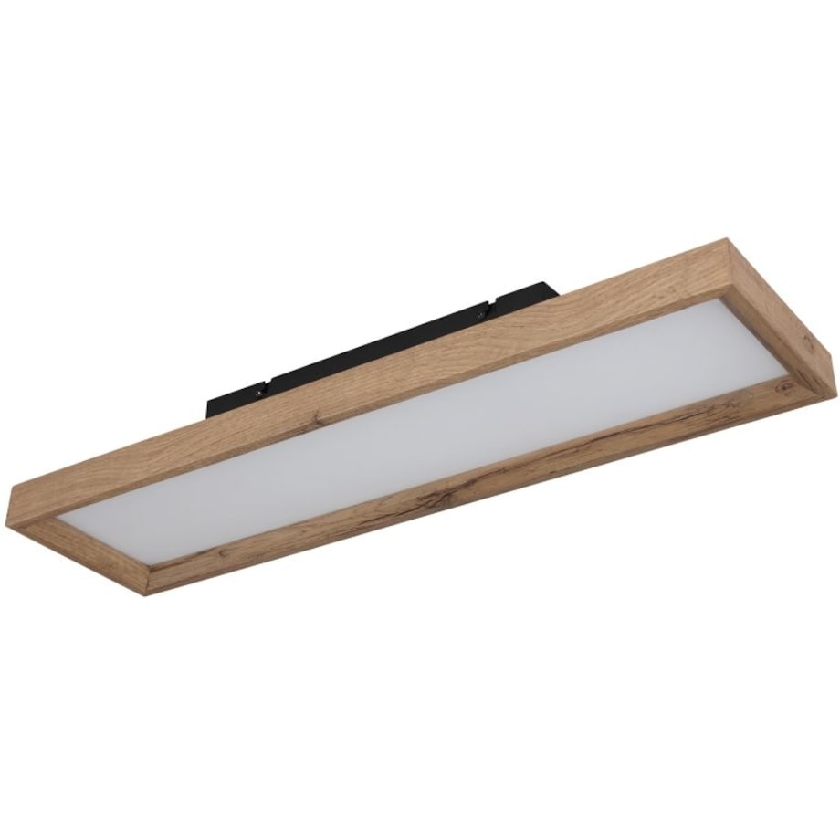 Natynkowa lampa Cinderella 41595D6 LED 18W do holu drewno