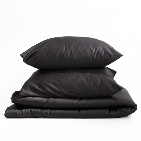 Pościel z satyny bawełnianej Black 220x200 cm, 220x200 cm