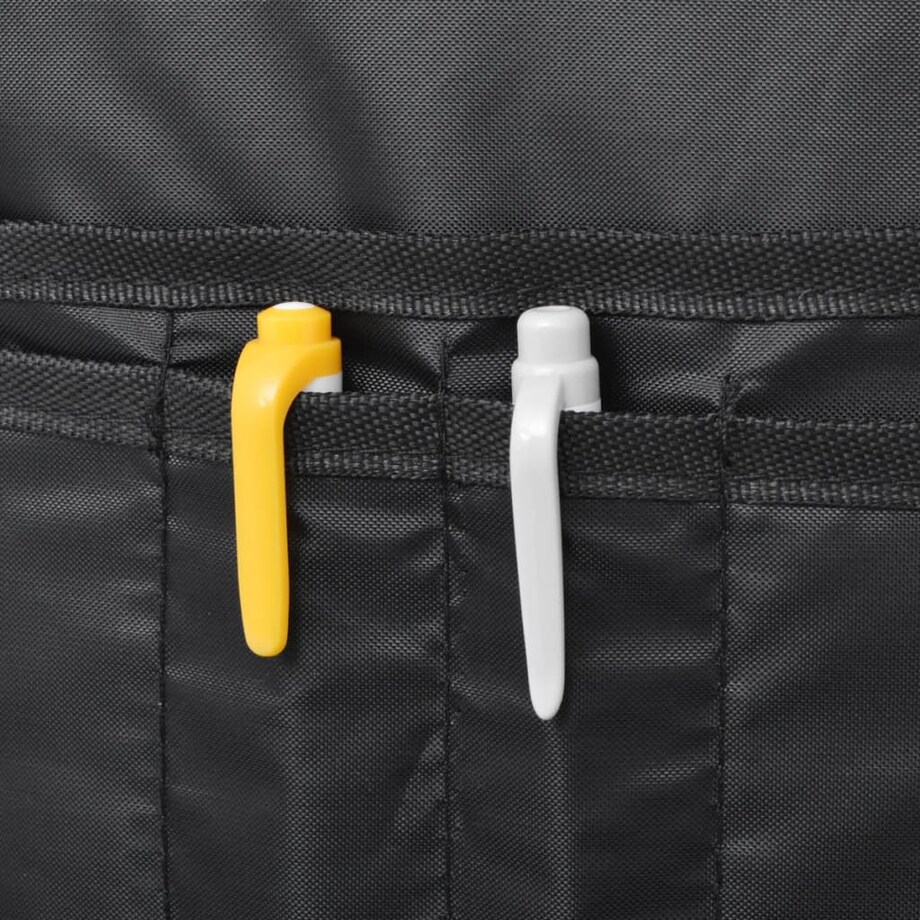 vidaXL Plecak szkolny 40 L czarny i niebieski