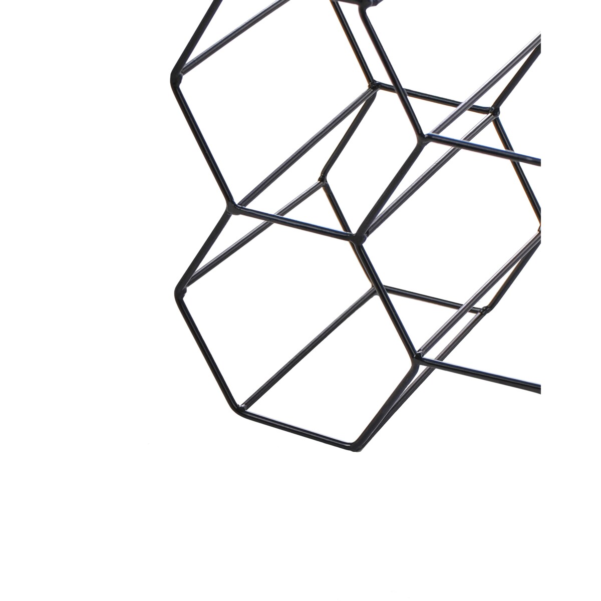 Stojak na wino TRALEE Czarny