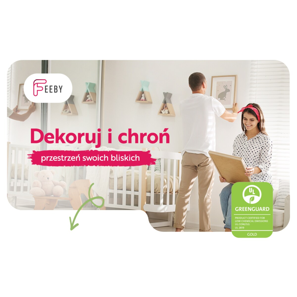 Nowoczesny Obraz do salonu sypialni Rośliny Abstrakcja Botanika Złoty 60x60