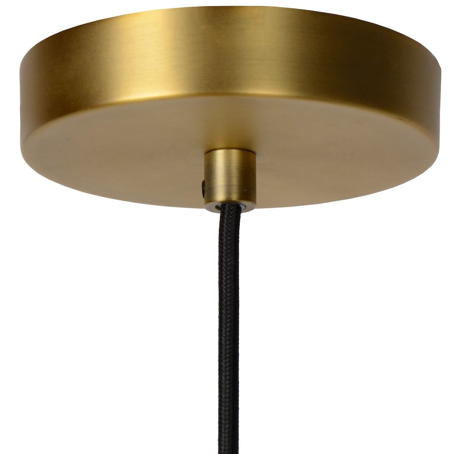 LAMPA wisząca FIRMIN 45497/20/02 Lucide szklana OPRAWA zwis tuba złoty opal