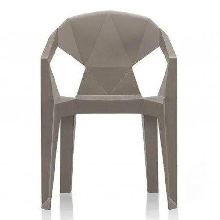 Krzesło MUZE ciemno szare